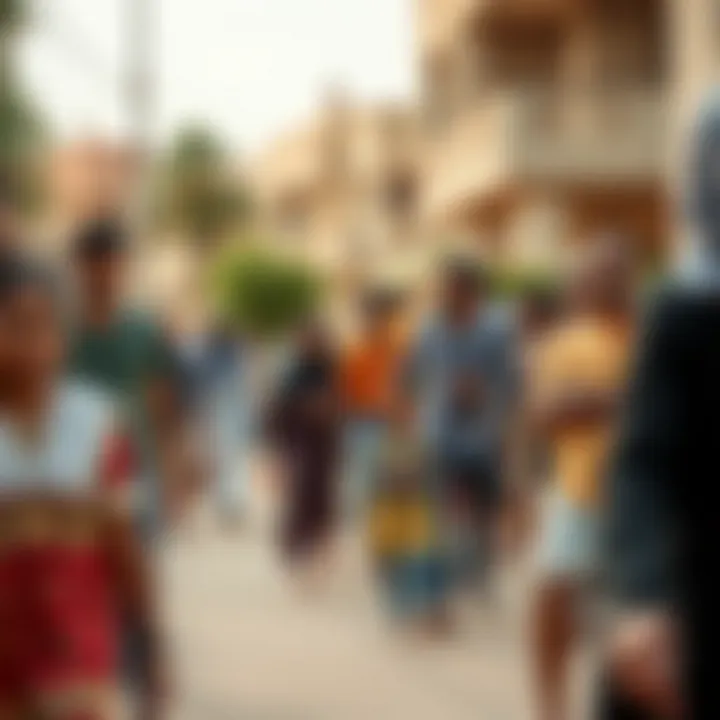 Diversity in Al Gadeer's Community Diverse demographic representation within the Al Gadeer community