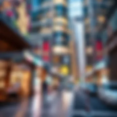 Dynamic Commercial Environment of Al Maya DIFC Vibrant commercial atmosphere at Al Maya DIFC