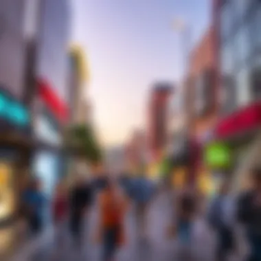 Vibrant commercial activities at Al Nahda Sahara Plaza