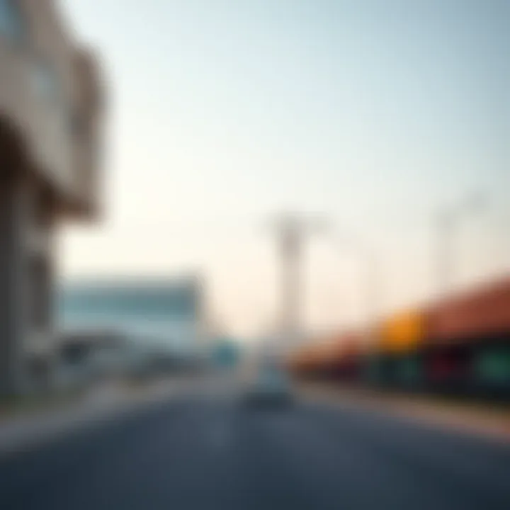 Infrastructure in Al Qusais Industrial Area 5 Modern infrastructure within Al Qusais Industrial Area 5