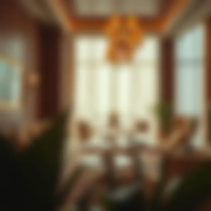 Elegant Interior Features of the Apricot Building Interior features of the Apricot Building