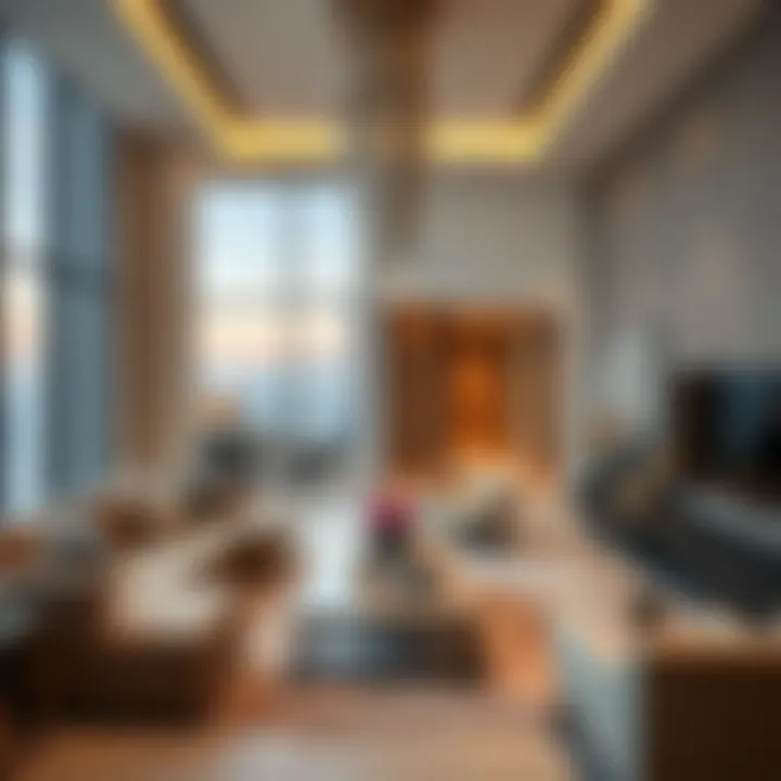 Interior Design Excellence in Capital Bay Luxurious apartment interiors in Capital Bay