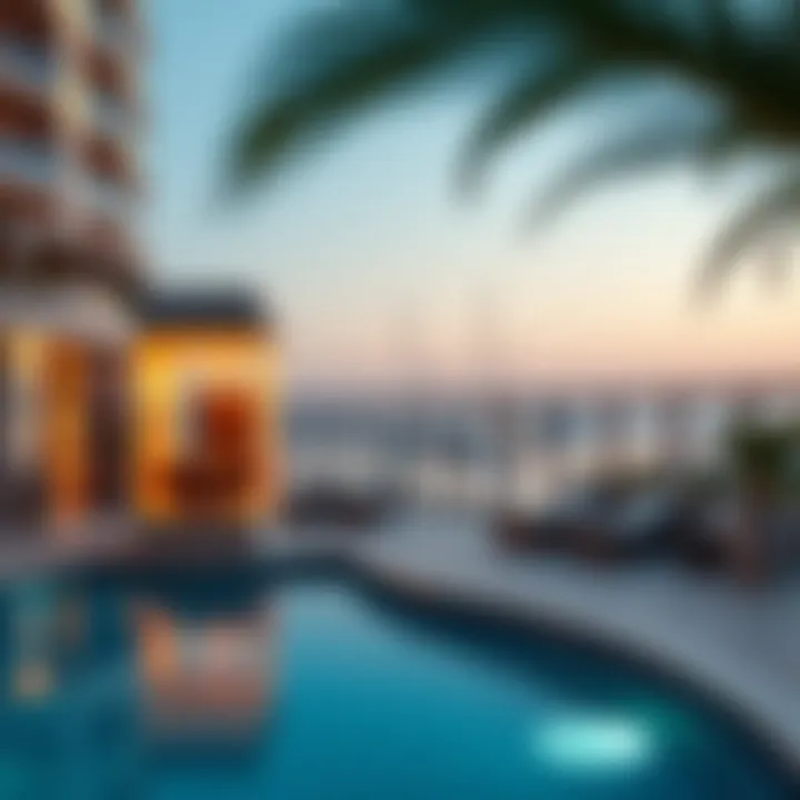 Luxurious Amenities at Crown Tower Marina Luxurious amenities at Crown Tower Marina, highlighting lifestyle offerings