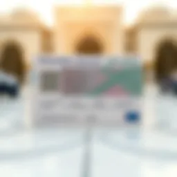 Symbol of residency benefits in Dubai