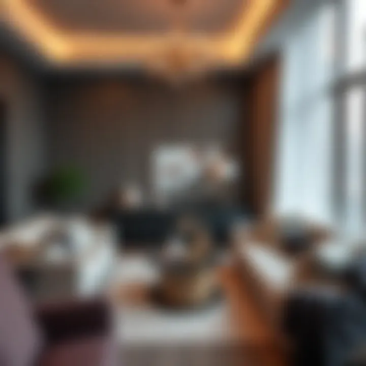 Cozy Living Room Setup in a Karama Flat Cozy living room setup in a Karama flat