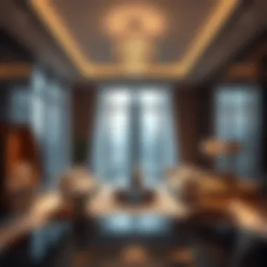 Luxurious Interior of a Creek Tower Apartment Interior design of a luxury apartment in Creek Tower