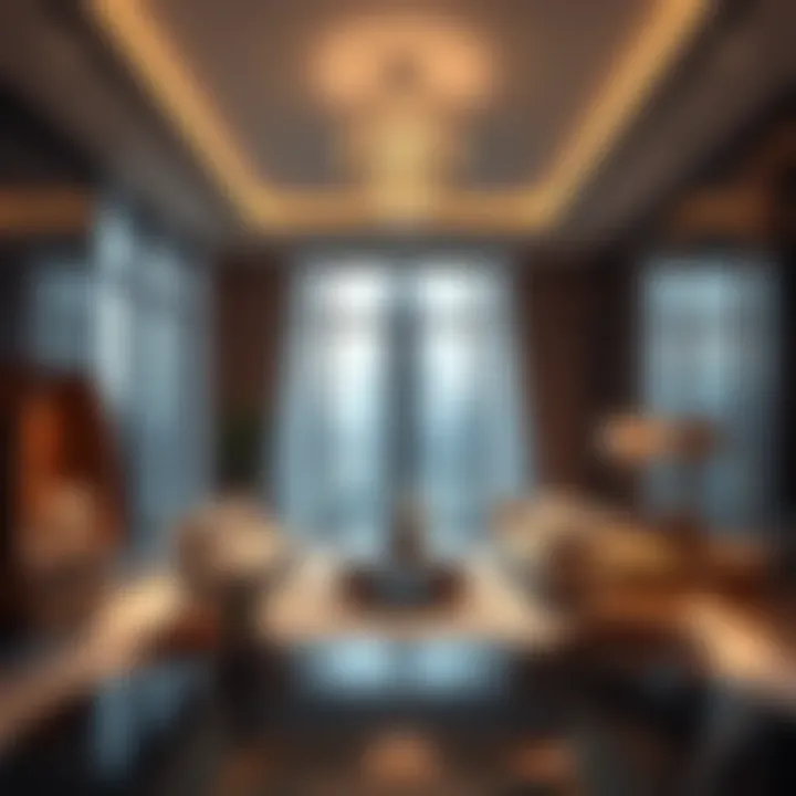 Luxurious Interior of a Creek Tower Apartment Interior design of a luxury apartment in Creek Tower