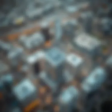 Aerial view highlighting the Darwish Building's location within Al Barsha