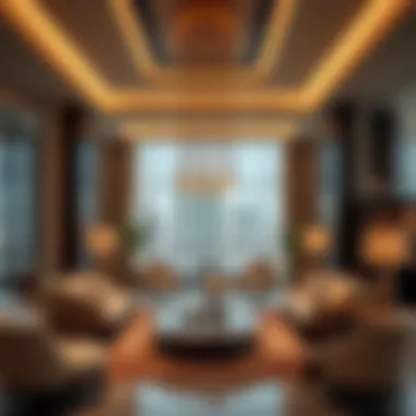 Interior design showcasing the elegance of the Darwish Building