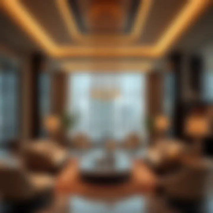 Interior design showcasing the elegance of the Darwish Building