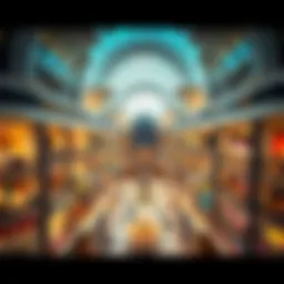 Detailed layout of Deira City Center showcasing stores and amenities