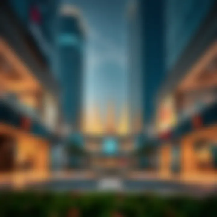 Economic Impact of Deira Mall on Local Real Estate Visual representation of the economic impact of Deira Mall on local real estate