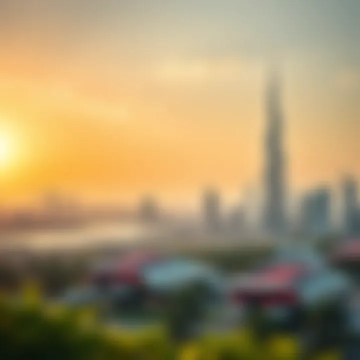 Visual of investment opportunities in Dubai