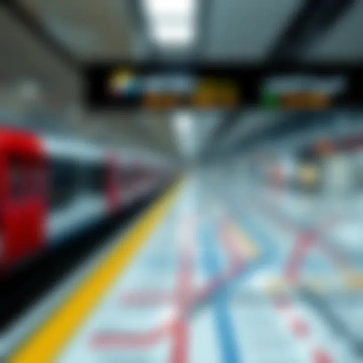 Comprehensive Metro Map Map of Dubai Metro stations and routes