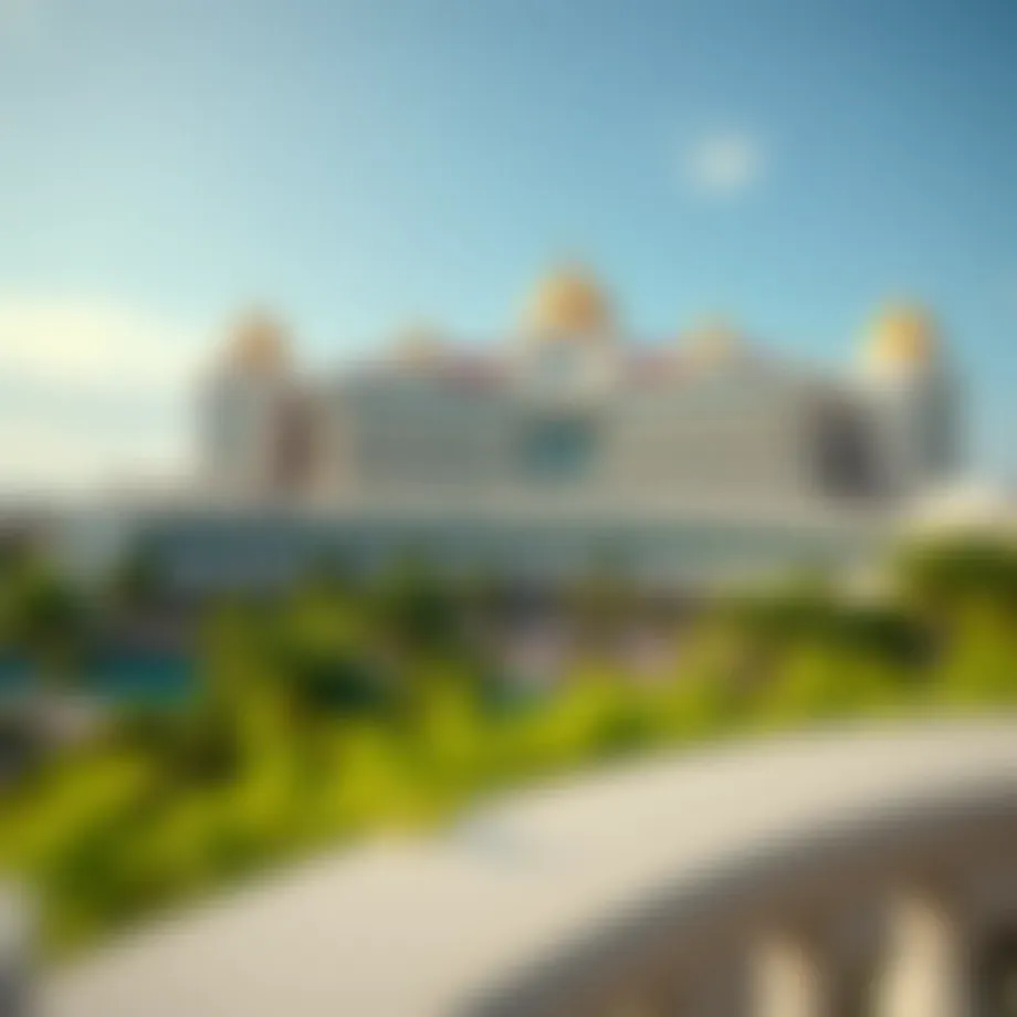 Panoramic view of Dusit Princess Rijas highlighting its architectural design