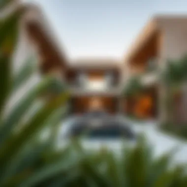 Architectural design of a contemporary property by Eagle Hills