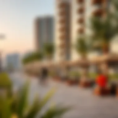 Community Vibes at Emaar Beachfront Vibrant community with serene beach atmosphere