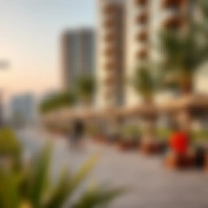 Community Vibes at Emaar Beachfront Vibrant community with serene beach atmosphere