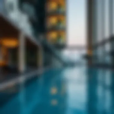 Exceptional Amenities at Alexis Tower Amenities offered at Alexis Tower including pool and fitness center