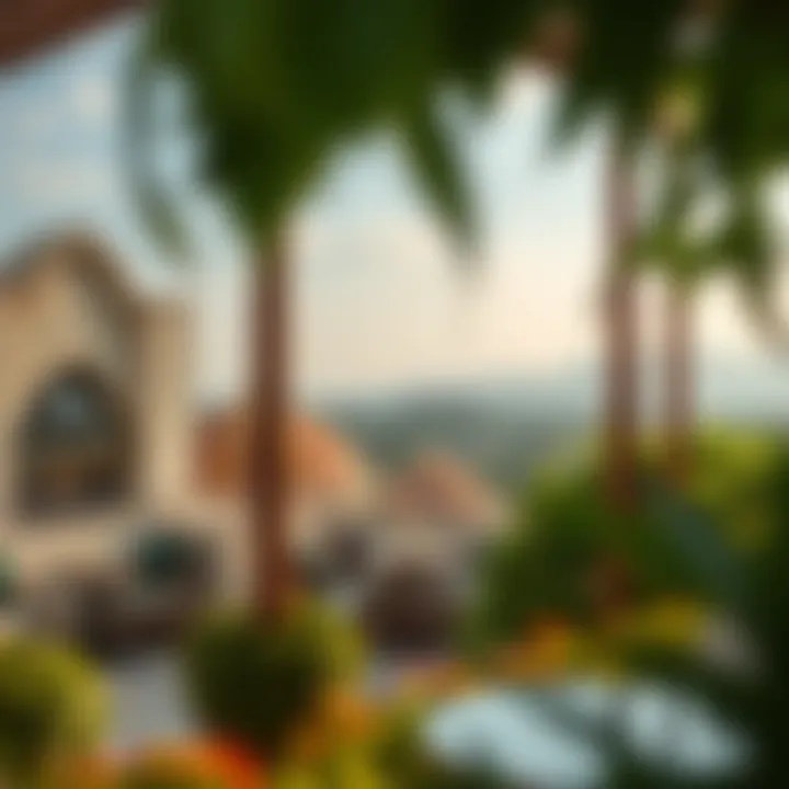 Scenic view of Discovery Gardens capturing unique architecture and atmosphere