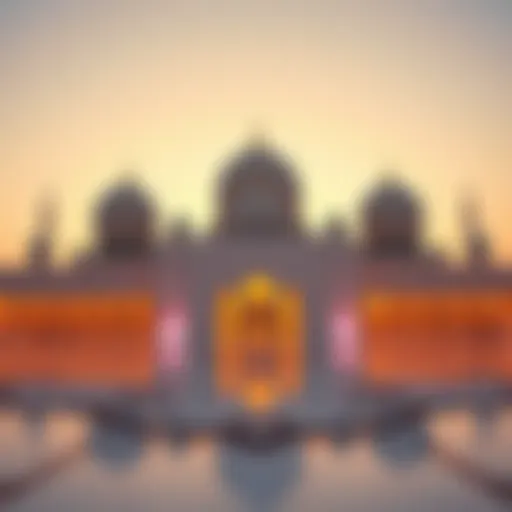 Sheikh Zayed Grand Mosque: A Marvel of Modern Architecture The stunning Sheikh Zayed Grand Mosque at sunset, showcasing its majestic domes and intricate architecture.