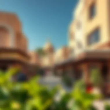 Cultural Richness in Al Furjan Local shopping and dining options showcasing the cultural richness of Al Furjan