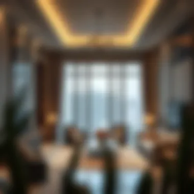 Interior Design of Al Noor Building Luxurious interior design of a residential unit in Al Noor Building