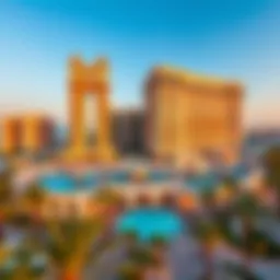 Aerial view of Al Scott Park Place showcasing the luxurious architecture.