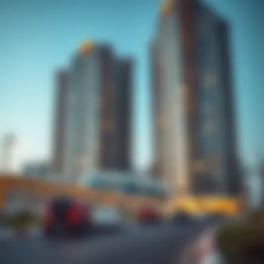 Infrastructure development project in العين دبي reflecting modern amenities and growth