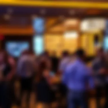 Networking Event at Business Bay Club A bustling networking event within one of the clubs in Business Bay