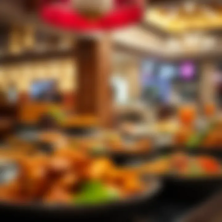 Diverse Culinary Offerings An array of unique dishes representing various cultures