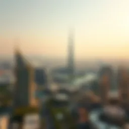 Stunning skyline view of Emaar's latest development