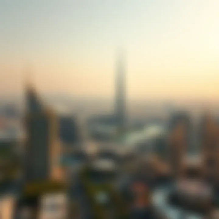 Stunning skyline view of Emaar's latest development