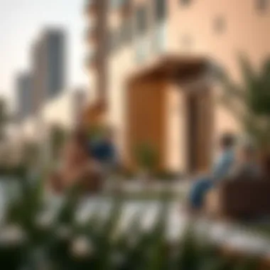 Modern community spaces in Emaar's projects