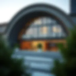 Equiti Metro Station 2 exterior view showcasing modern architecture