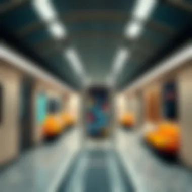 Passenger Amenities at Equiti Metro Station 2 Interior of Equiti Metro Station 2 highlighting passenger amenities