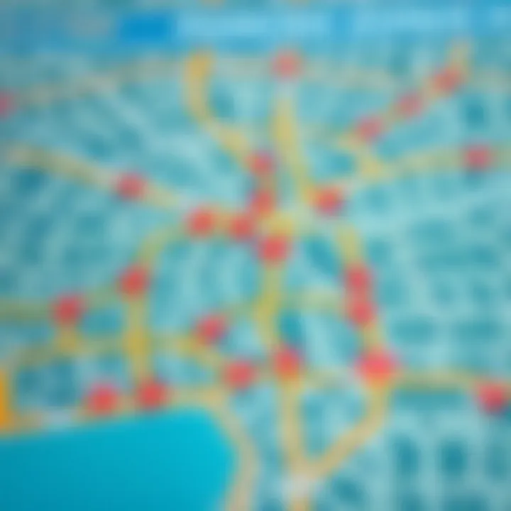 Map of Free Parking Zones in Dubai A map highlighting various free parking zones in Dubai