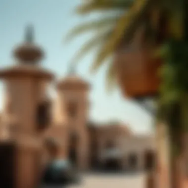 Traditional wind towers in the Al Fahidi Historical Neighborhood