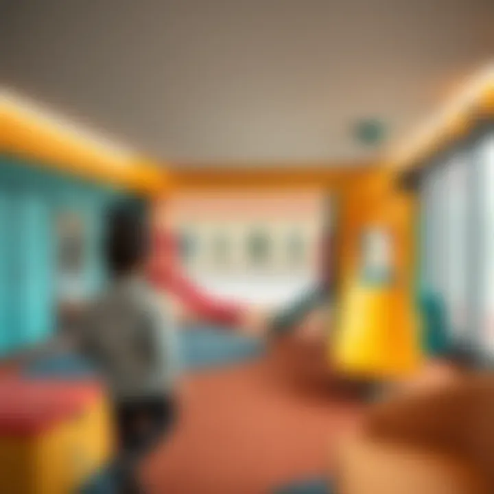 Safe and secure play environment for kids