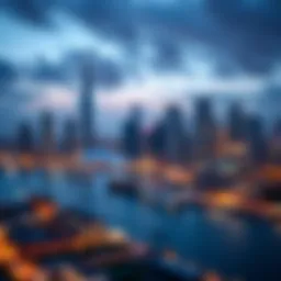 Luxurious skyline of فلمنكي دبي showcasing modern architecture