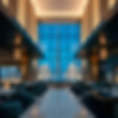 Architectural Features of Marina Blue Building 8 Architectural details of Marina Blue Building 8 showcasing modern design