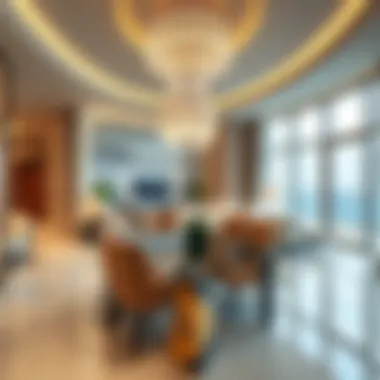 Luxurious Interior of Marina Blue Building 8 Luxurious interior design of a residence in Marina Blue Building 8