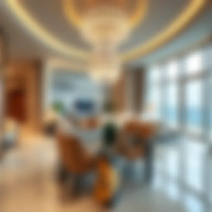 Luxurious Interior of Marina Blue Building 8 Luxurious interior design of a residence in Marina Blue Building 8