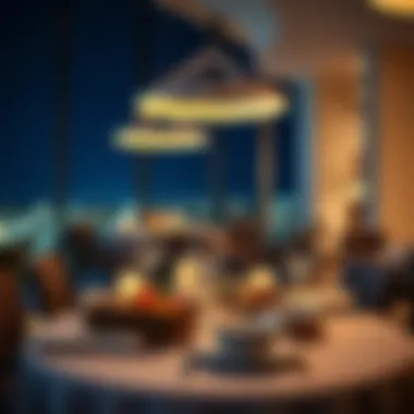 Culinary Elegance at Mövenpick Exquisite dining setup at Mövenpick Hotel