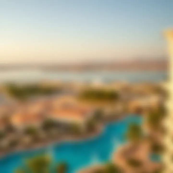 Breathtaking Ras Al Khaimah Landscape Scenic view of Ras Al Khaimah from the hotel