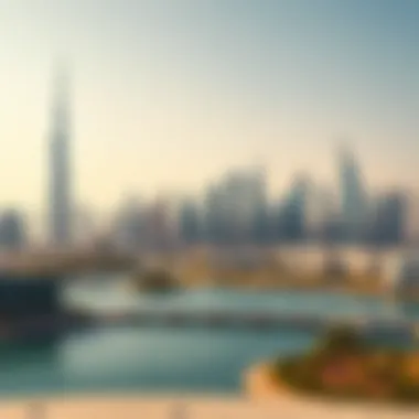 Dubai skyline showcasing Nakheel developments