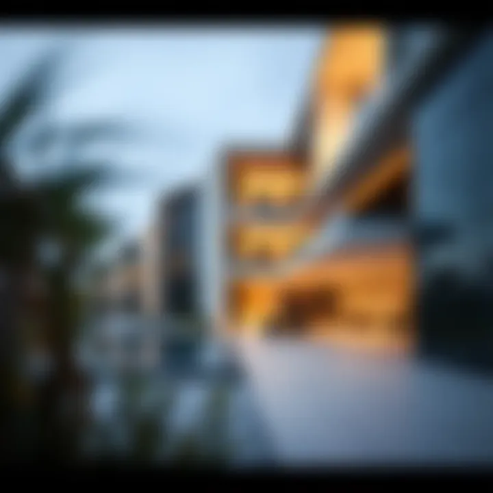 Architectural Innovations in Reem Hills Modern architectural design elements of Reem Hills residences