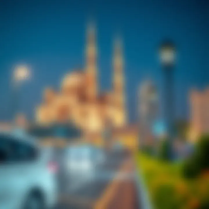 Cultural Significance of Historical Landmarks Historical landmarks along شارع الوحدة highlighting its cultural significance.