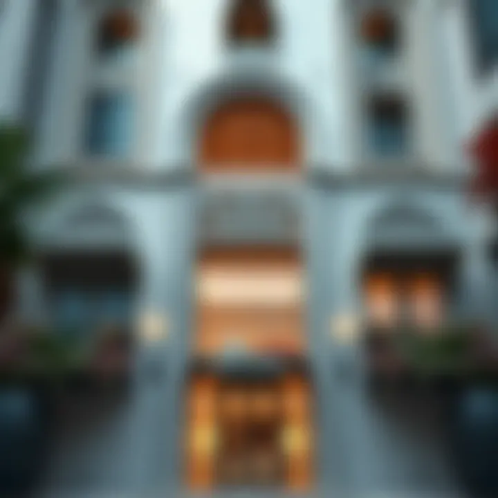 Architectural Features of Deira Studios Architectural features of a Deira studio building highlighting unique designs