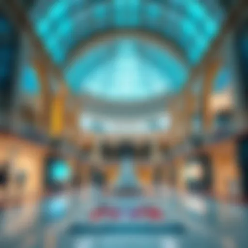 Architectural Marvels of Sharjah's Malls Stunning architectural design of a mall in Sharjah